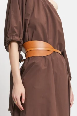 Asymmetrischer Ledergürtel