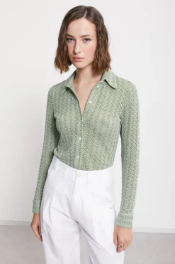 Baumwollbluse