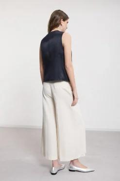 Baumwollhose im Culotte-Stil