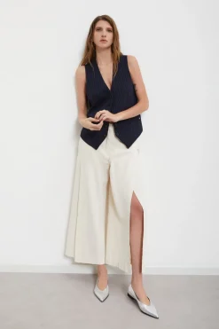 Baumwollhose im Culotte-Stil