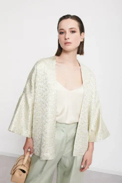 Baumwolljacke im Kimono-Stil