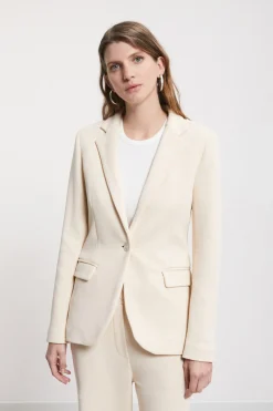 Baumwolljacke mit 1 Knopf