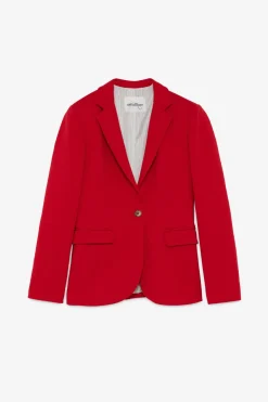 Baumwolljacke mit 1 Knopf