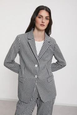Baumwolljacke mit 2 Knöpfen