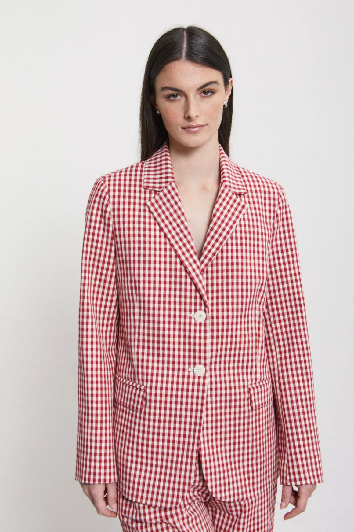 Baumwolljacke mit 2 Knöpfen
