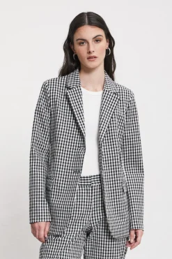 Baumwolljacke mit 2 Knöpfen