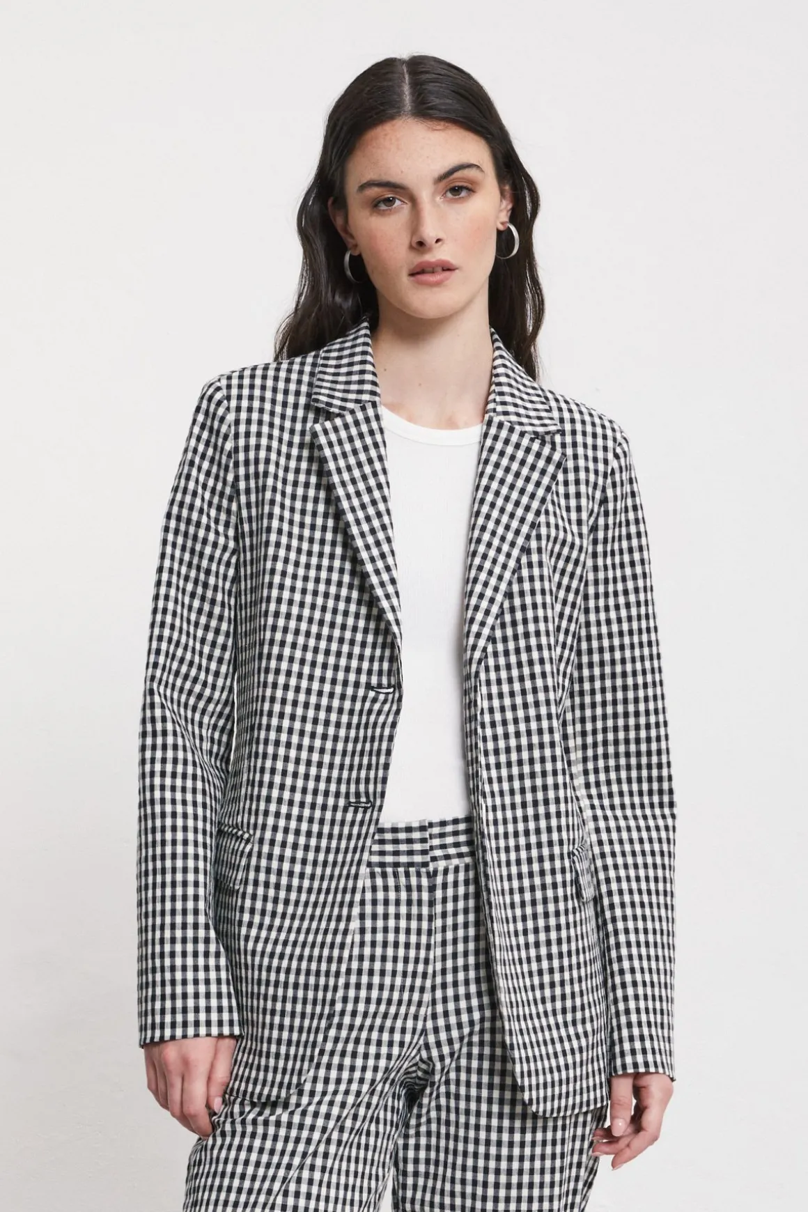 Baumwolljacke mit 2 Knöpfen