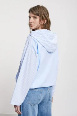 Baumwollshirt mit Kapuze