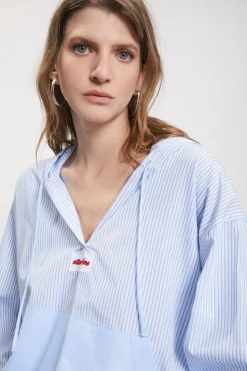 Baumwollshirt mit Kapuze