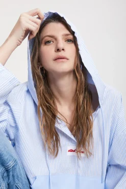 Baumwollshirt mit Kapuze