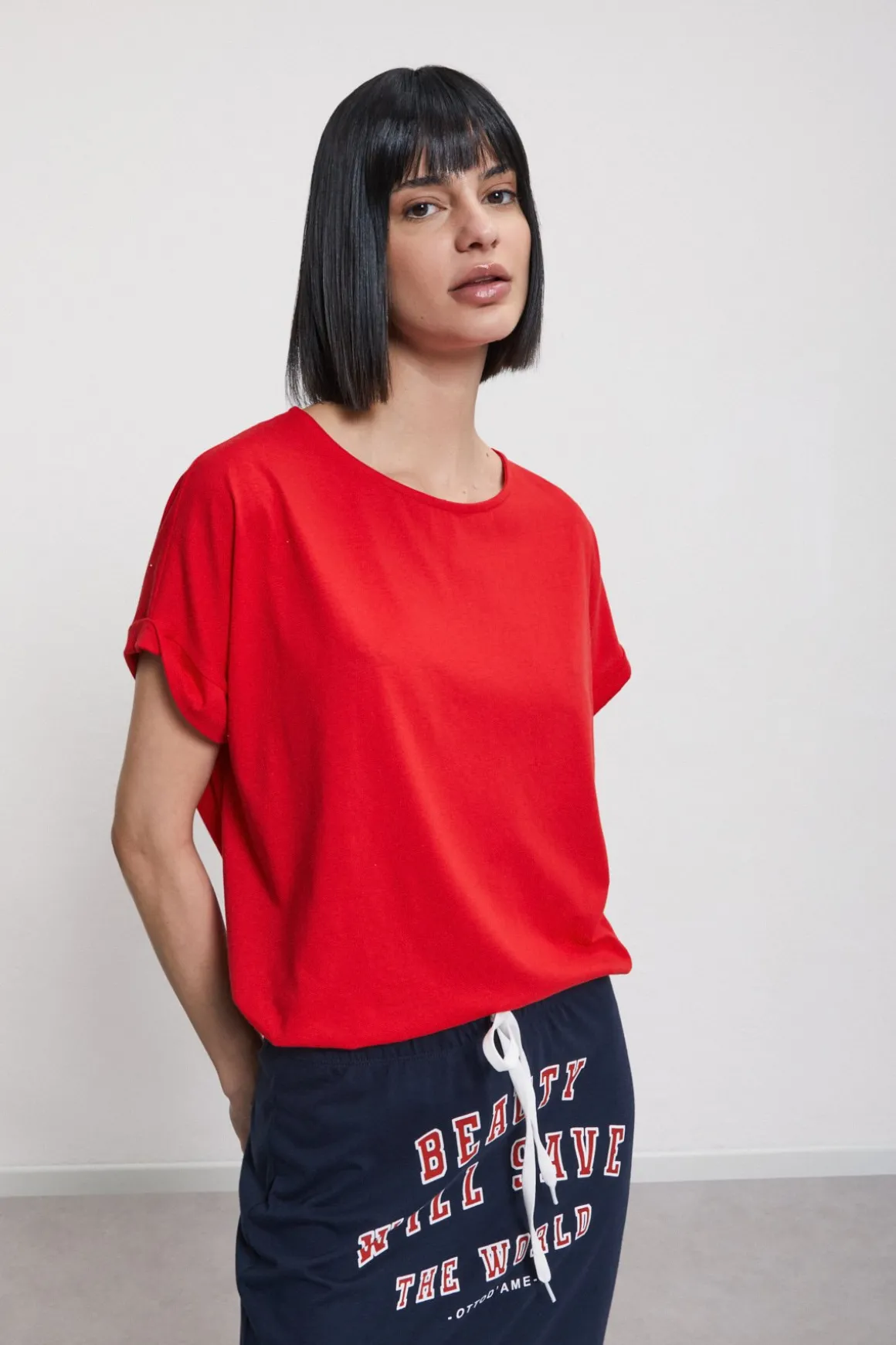 Baumwoll-T-Shirt