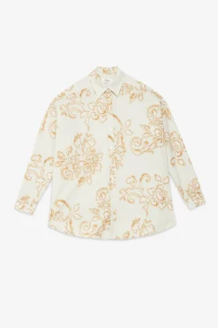 Bedruckte Popelinebluse