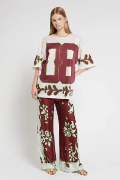 Bedrucktes Oversize-T-Shirt