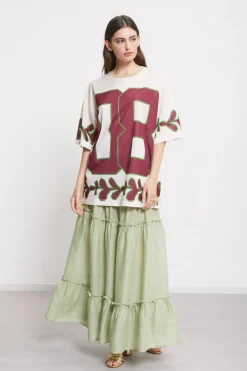 Bedrucktes Oversize-T-Shirt