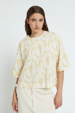 Bedrucktes Popelineshirt