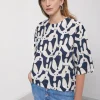 Bedrucktes Popelineshirt
