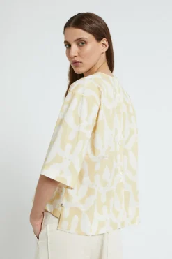 Bedrucktes Popelineshirt