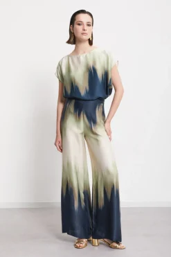 Bedrucktes Viskoseshirt