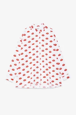 Bluse aus bedruckter Baumwolle