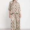 Bluse aus bedruckter Viskose