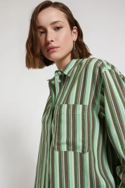 Bluse aus bedruckter Viskose