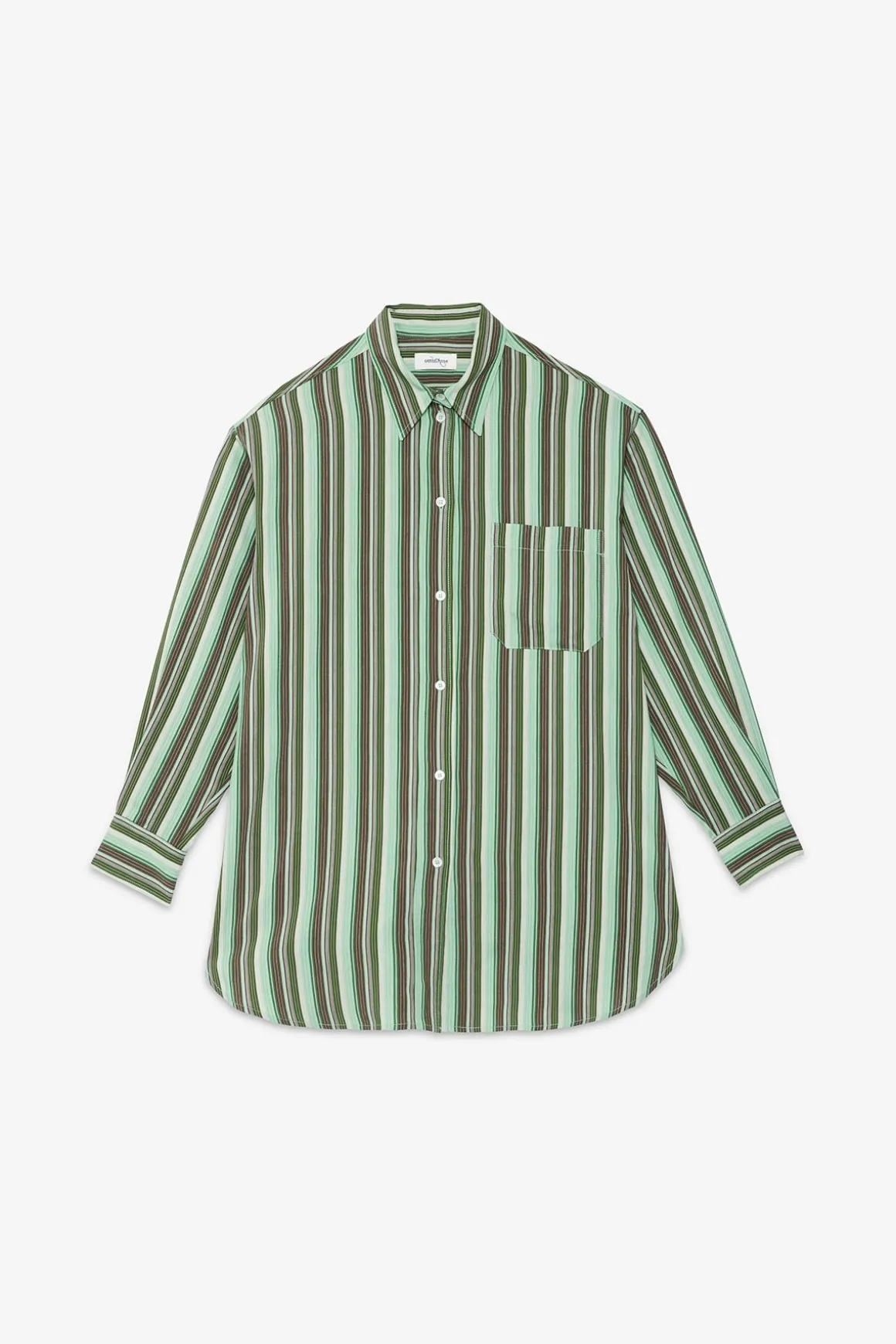 Bluse aus bedruckter Viskose