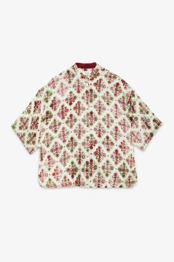Bluse aus bedruckter Viskose