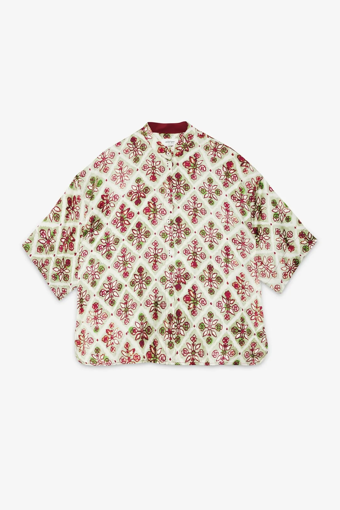 Bluse aus bedruckter Viskose