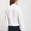 Bluse aus Seidenmischgewebe