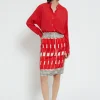 Bluse aus Seidenmischgewebe