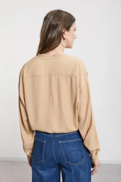 Bluse aus Seidenmischgewebe