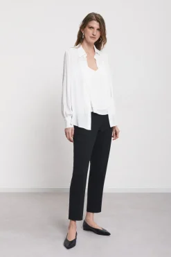 Bluse aus Seidenmischgewebe