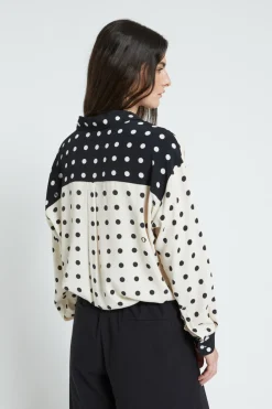 Bluse aus Viskosekrepp