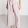 Cropped-Hose aus Popeline