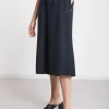 Cropped-Hose aus Popeline