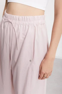Cropped-Hose aus Popeline