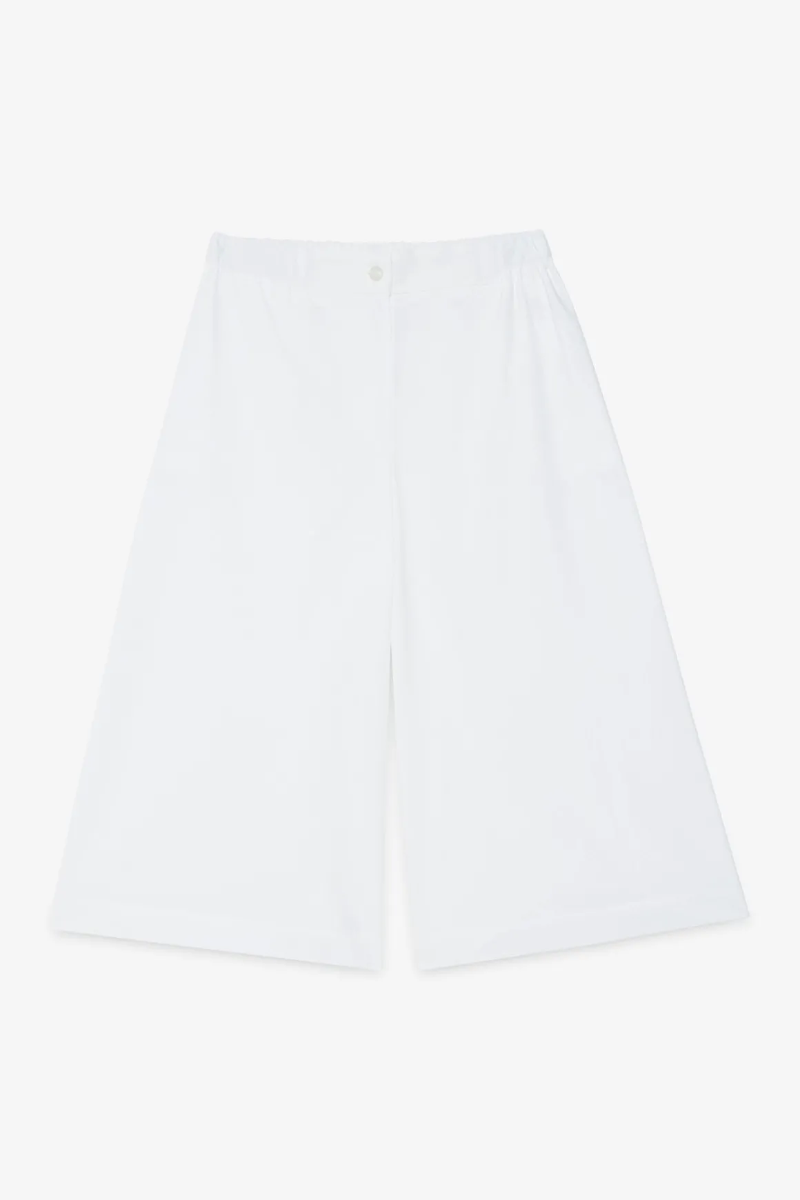 Cropped-Hose aus Popeline