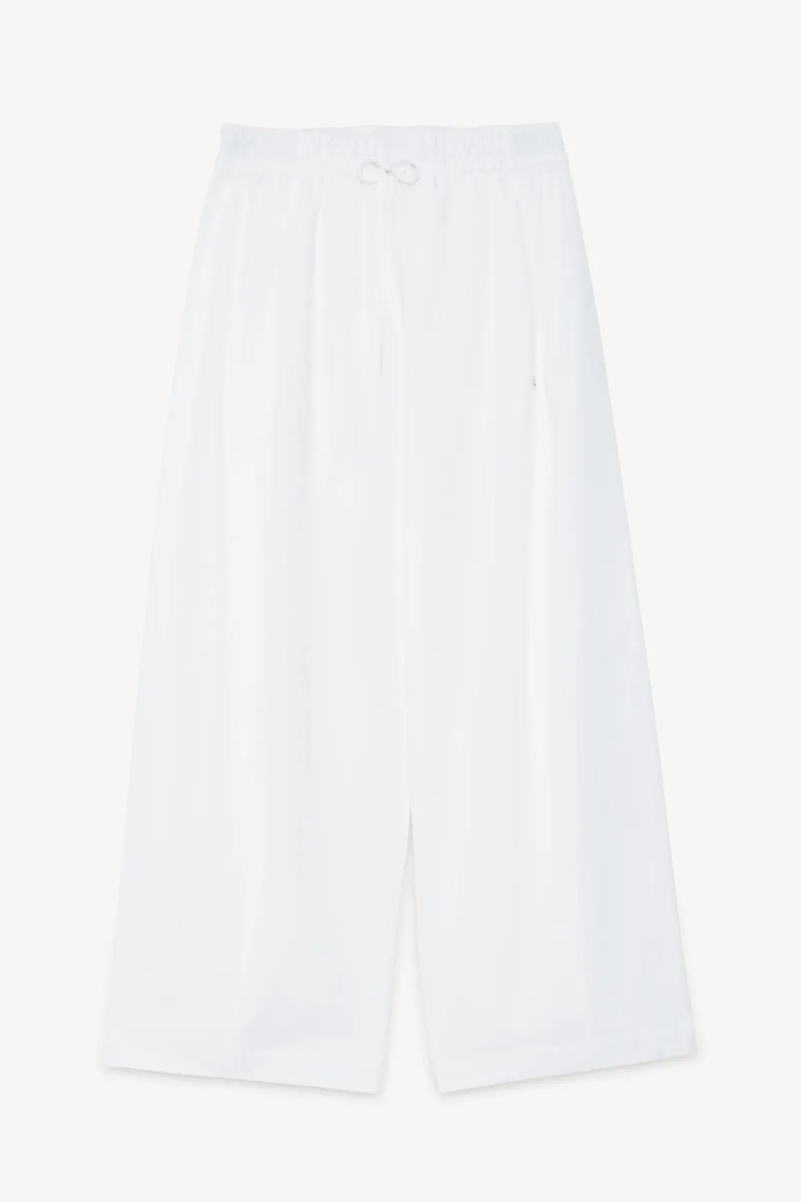 Cropped-Hose aus Popeline