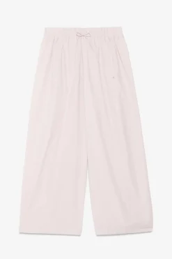 Cropped-Hose aus Popeline