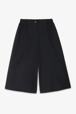 Cropped-Hose aus Popeline