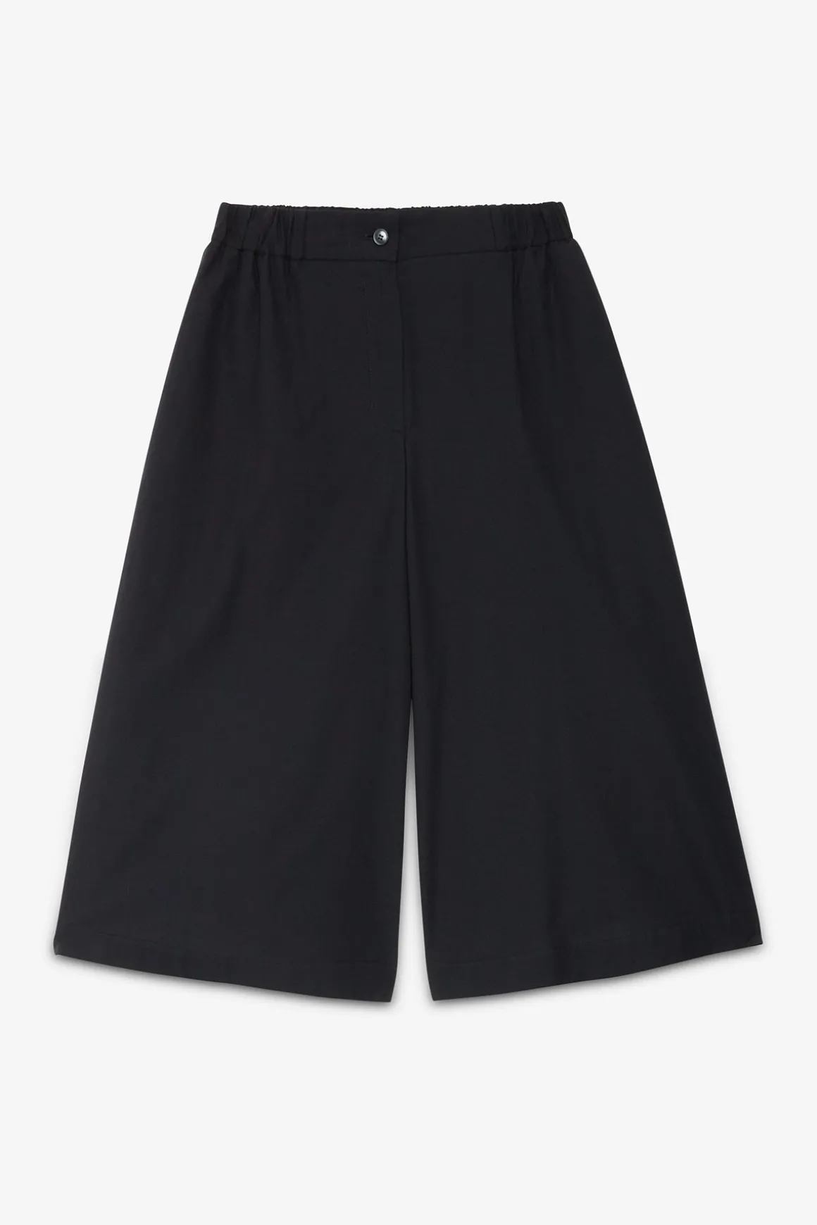 Cropped-Hose aus Popeline