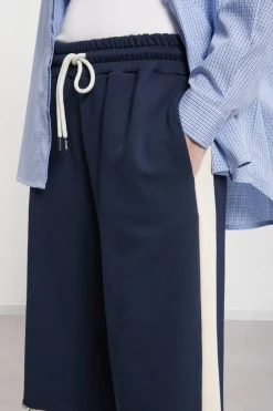 Cropped-Joggerhose aus Baumwolle