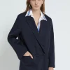 Doppelreihige Baumwolljacke
