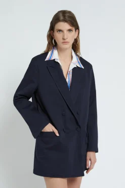 Doppelreihige Baumwolljacke