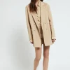 Doppelreihige Baumwolljacke