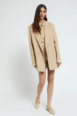 Doppelreihige Baumwolljacke