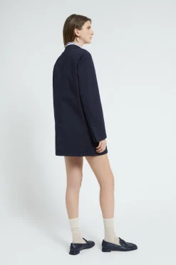 Doppelreihige Baumwolljacke