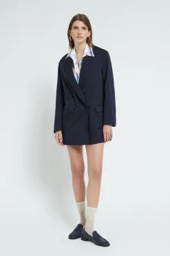 Doppelreihige Baumwolljacke