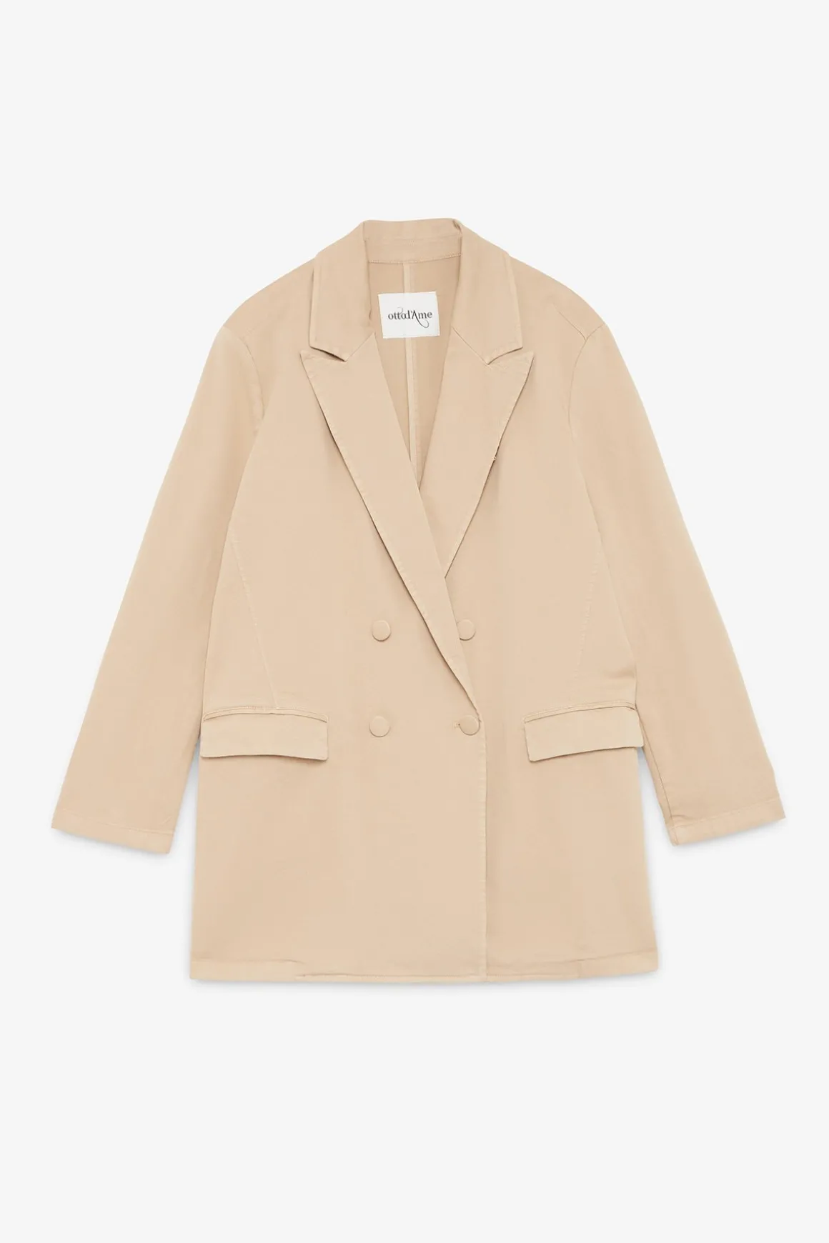Doppelreihige Baumwolljacke