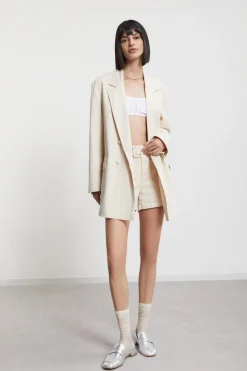 Doppelreihige Baumwolljacke